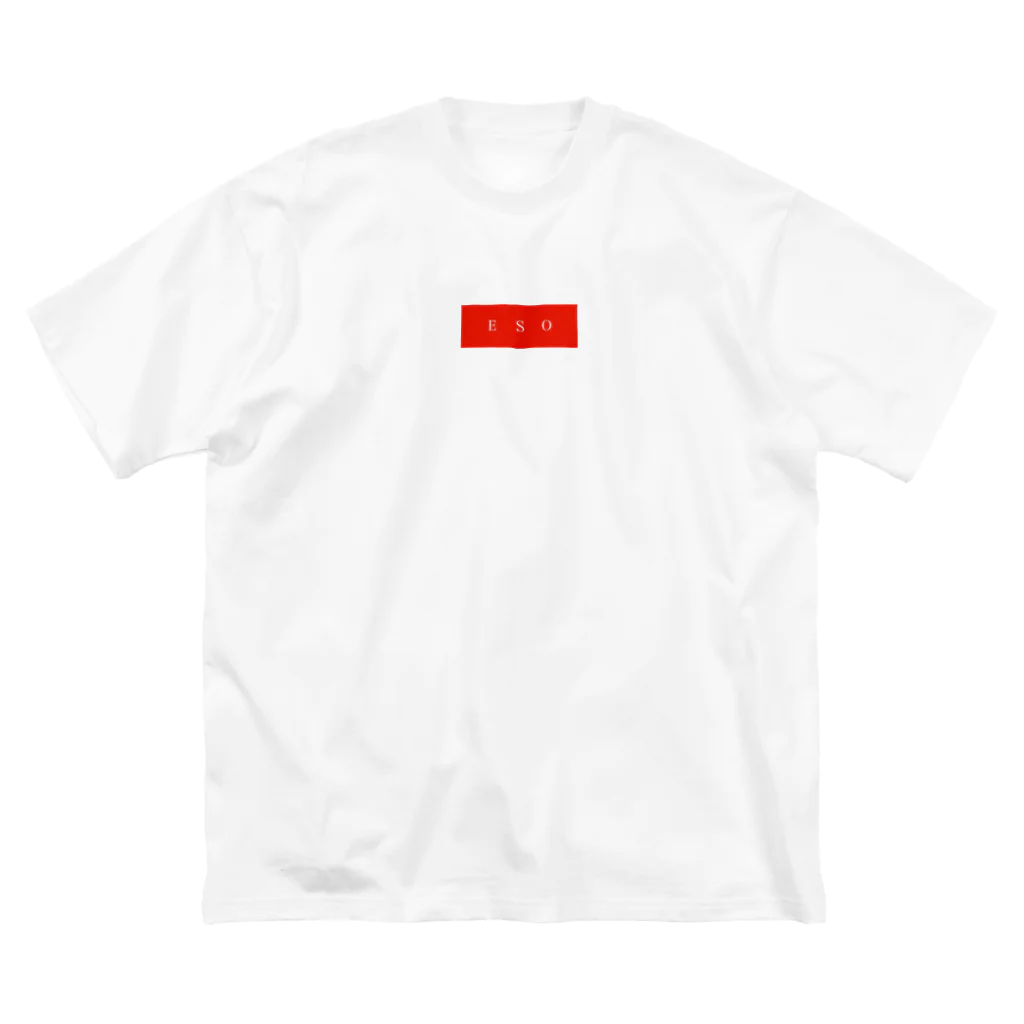 ESOのE.Ｓ.Ｏ　box logo  ビッグシルエットTシャツ