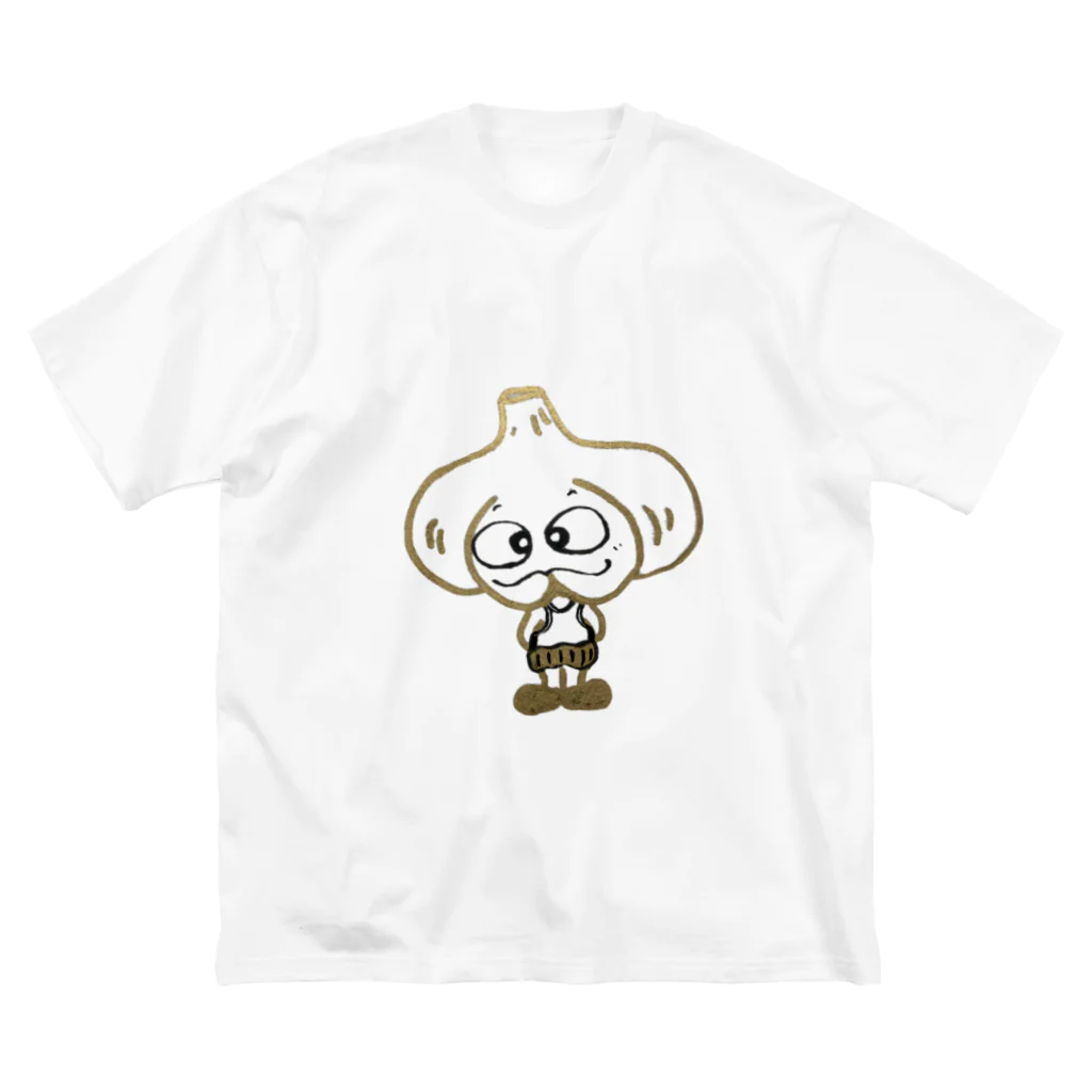 Love&Protect Animals★★★のGOLDにんにくマン。 Big T-Shirt