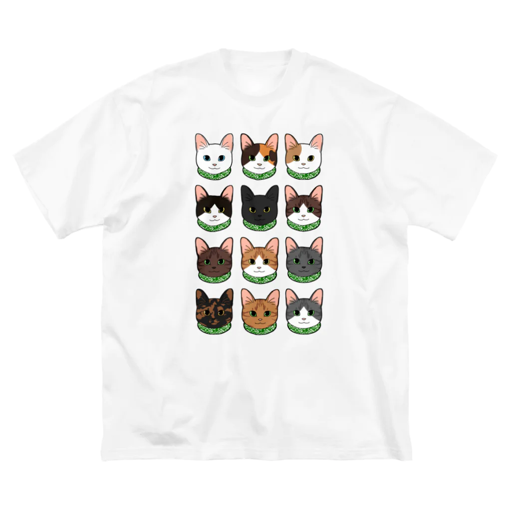 OSORAの日本の猫たち Big T-Shirt