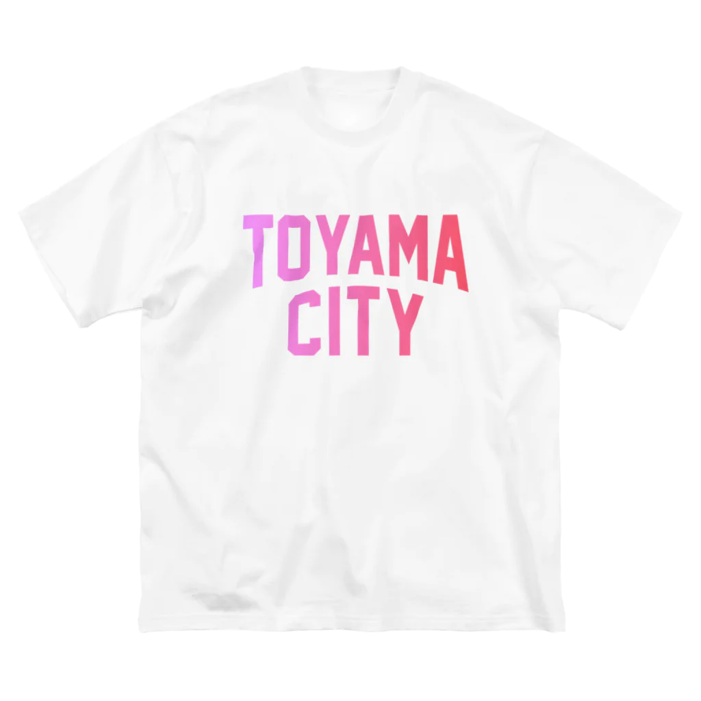 JIMOTOE Wear Local Japanの富山市 TOYAMA CITY ビッグシルエットTシャツ