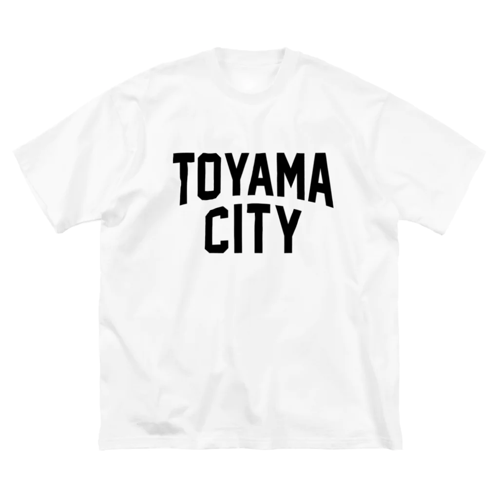 JIMOTO Wear Local Japanの富山市 TOYAMA CITY Big T-Shirt