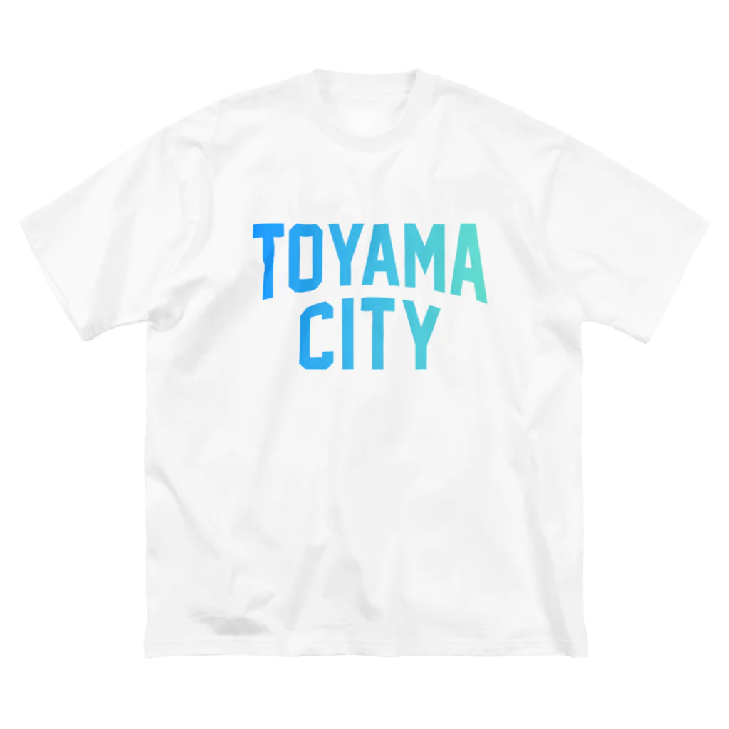 JIMOTOE Wear Local Japanの 富山市 TOYAMA CITY Big T-Shirt