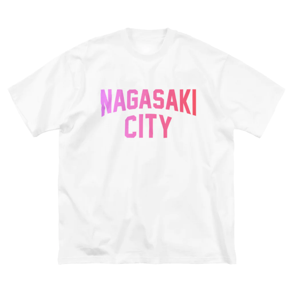 JIMOTO Wear Local Japanの長崎市 NAGASAKI CITY ビッグシルエットTシャツ