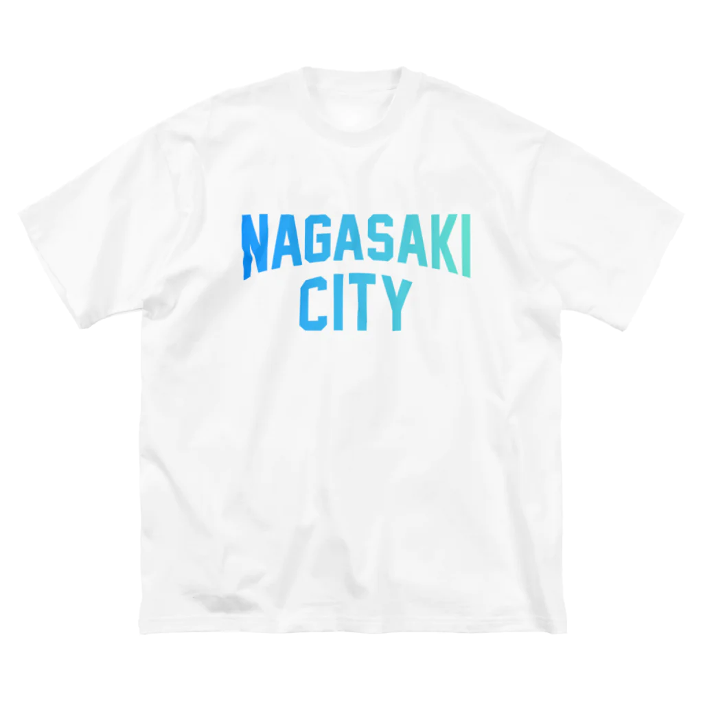 JIMOTO Wear Local Japanの長崎市 NAGASAKI CITY ビッグシルエットTシャツ