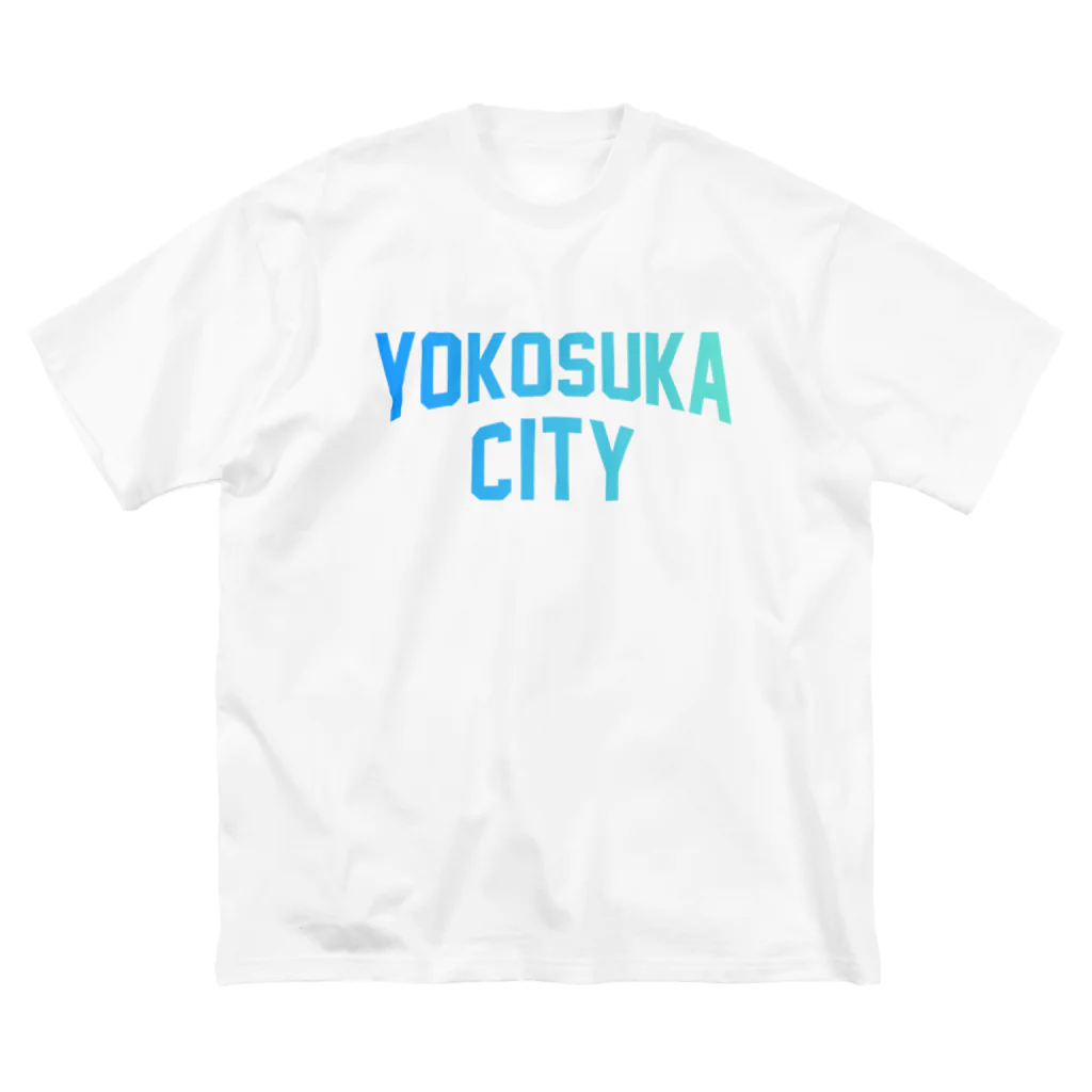 JIMOTO Wear Local Japanの横須賀市 YOKOSUKA CITY ビッグシルエットTシャツ