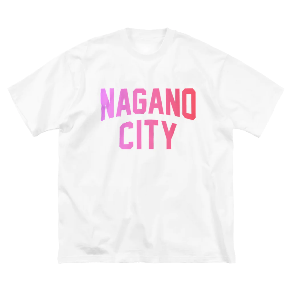 JIMOTO Wear Local Japanの長野市 NAGANO CITY ビッグシルエットTシャツ