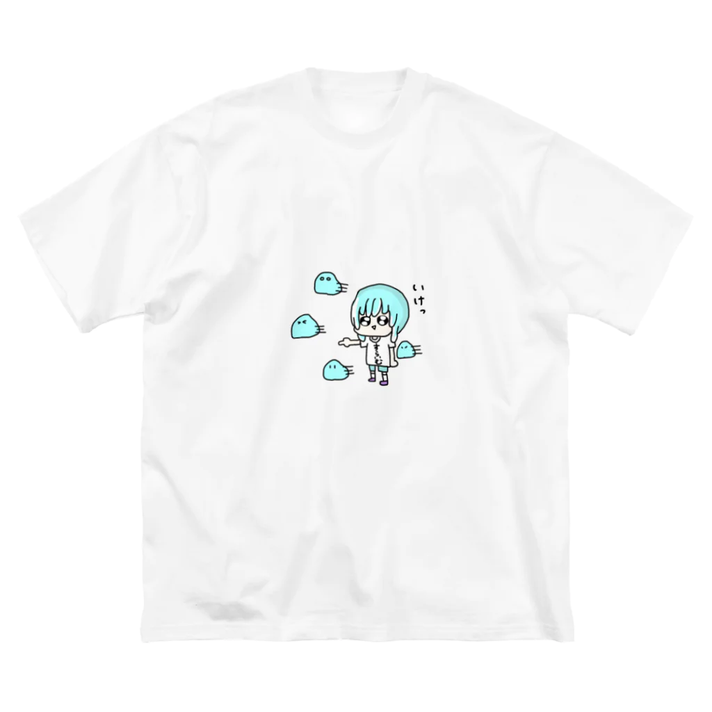 isorarenのごーごーすらいむ ビッグシルエットTシャツ