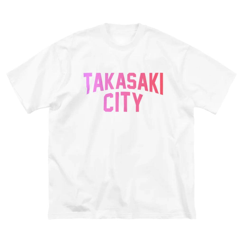 JIMOTO Wear Local Japanの高崎市 TAKASAKI CITY ビッグシルエットTシャツ