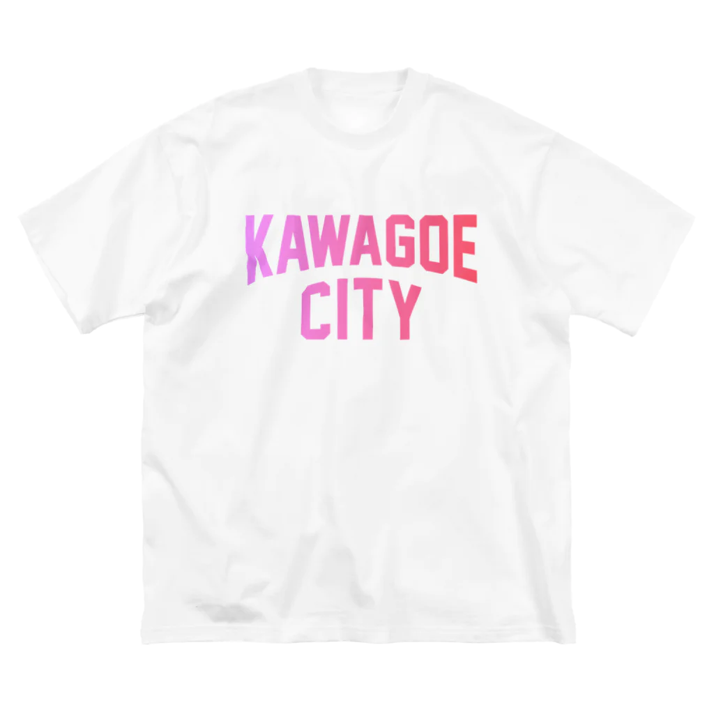 JIMOTOE Wear Local Japanの川越市 KAWAGOE CITY ビッグシルエットTシャツ