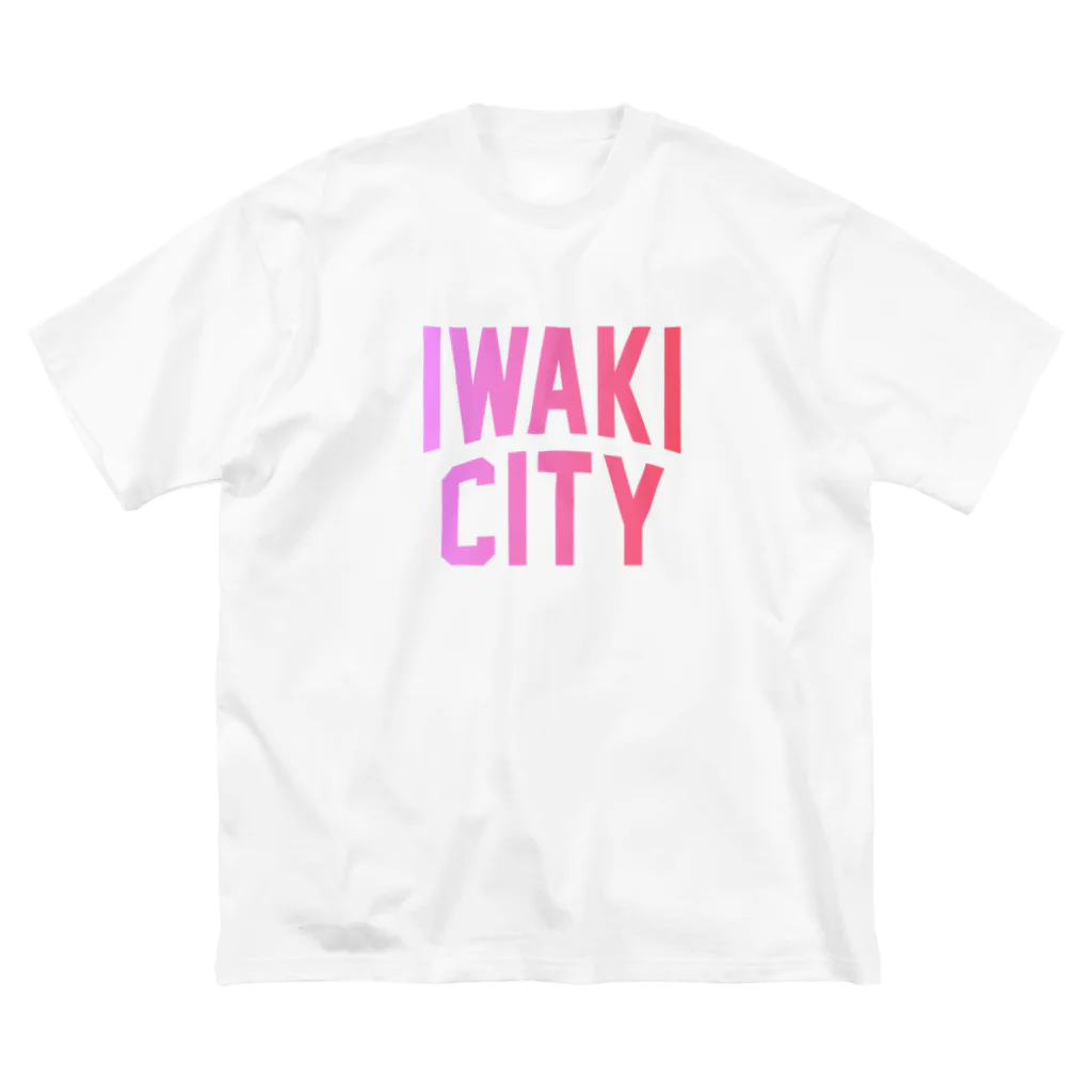 JIMOTO Wear Local Japanのいわき市 IWAKI CITY ビッグシルエットTシャツ