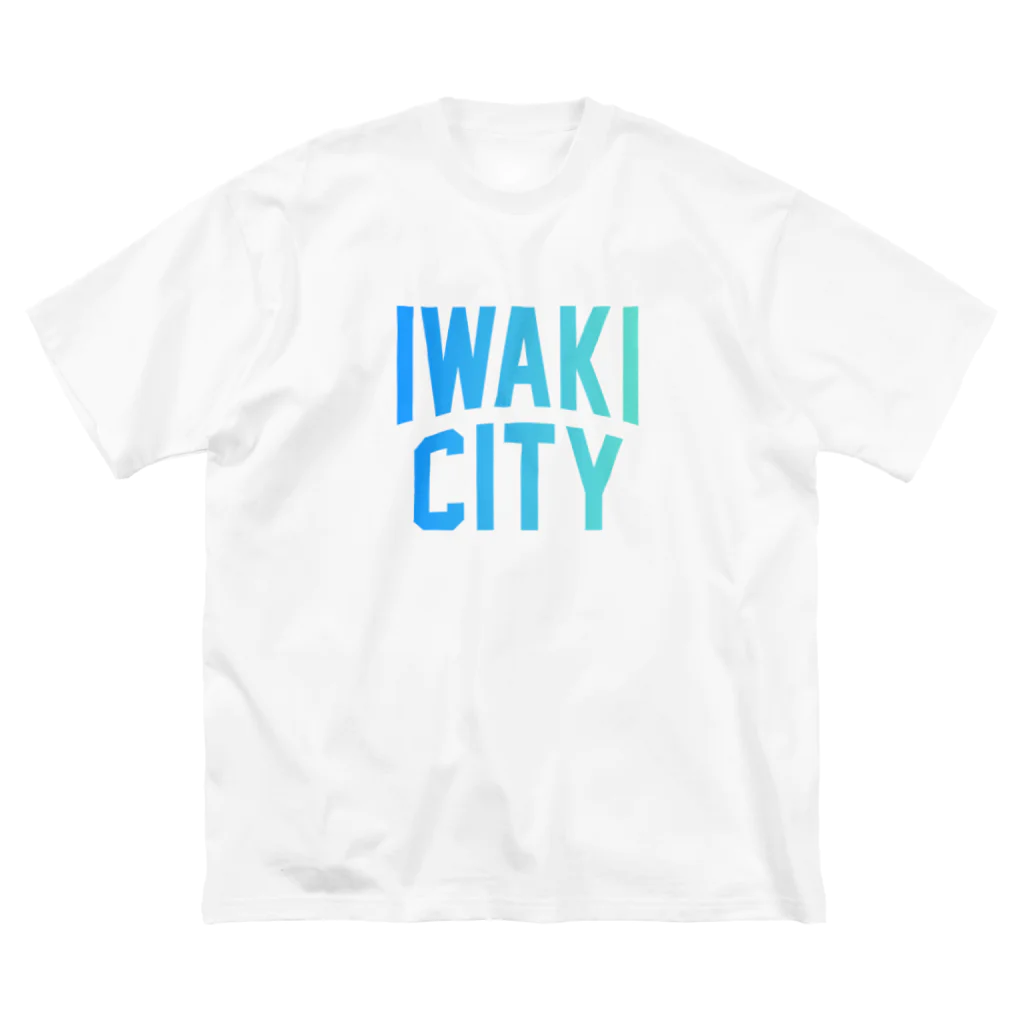 JIMOTO Wear Local Japanのいわき市 IWAKI CITY ビッグシルエットTシャツ