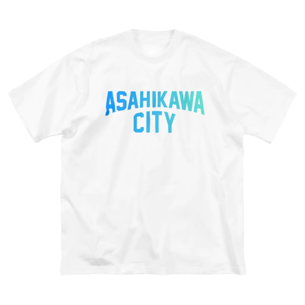 JIMOTO Wear Local Japanの旭川市 ASAHIKAWA CITY ビッグシルエットTシャツ