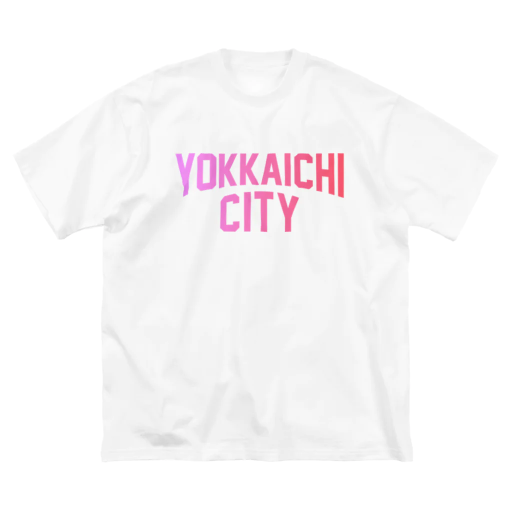 JIMOTOE Wear Local Japanの四日市 YOKKAICHI CITY ビッグシルエットTシャツ