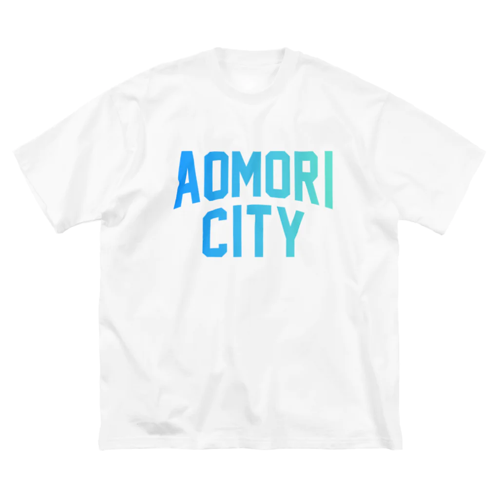 JIMOTO Wear Local Japanの青森市 AOMORI CITY ビッグシルエットTシャツ