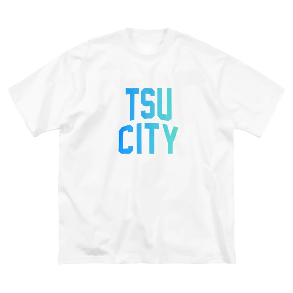 JIMOTO Wear Local Japanの津市 TSU CITY ビッグシルエットTシャツ