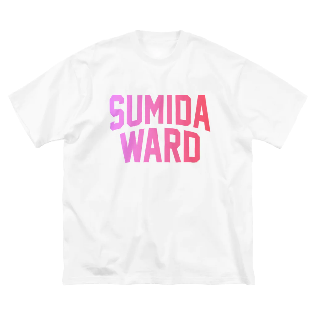 JIMOTO Wear Local Japanの墨田区 SUMIDA WARD ビッグシルエットTシャツ