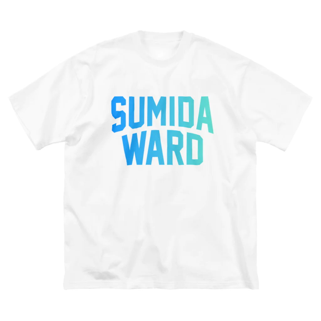 JIMOTO Wear Local Japanの 墨田区 SUMIDA WARD ビッグシルエットTシャツ