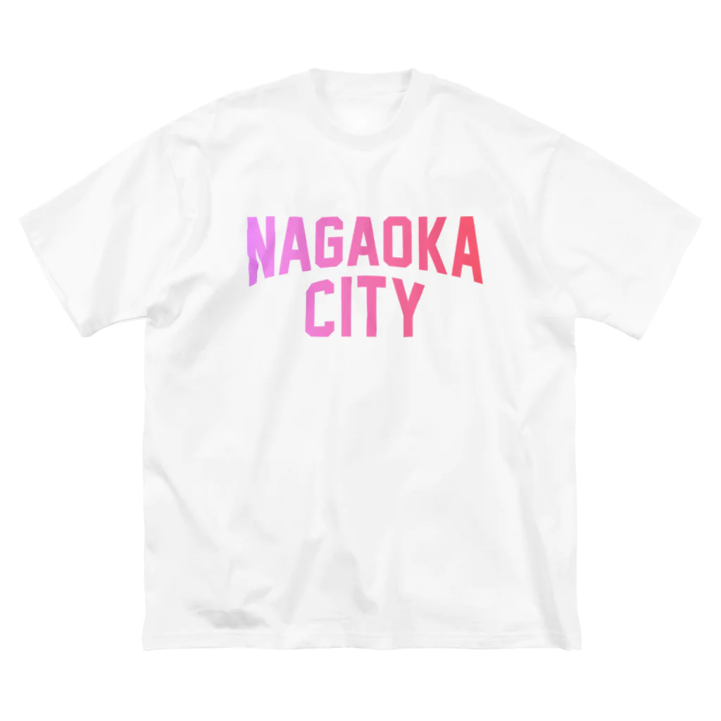 JIMOTO Wear Local Japanの長岡市 NAGAOKA CITY ビッグシルエットTシャツ