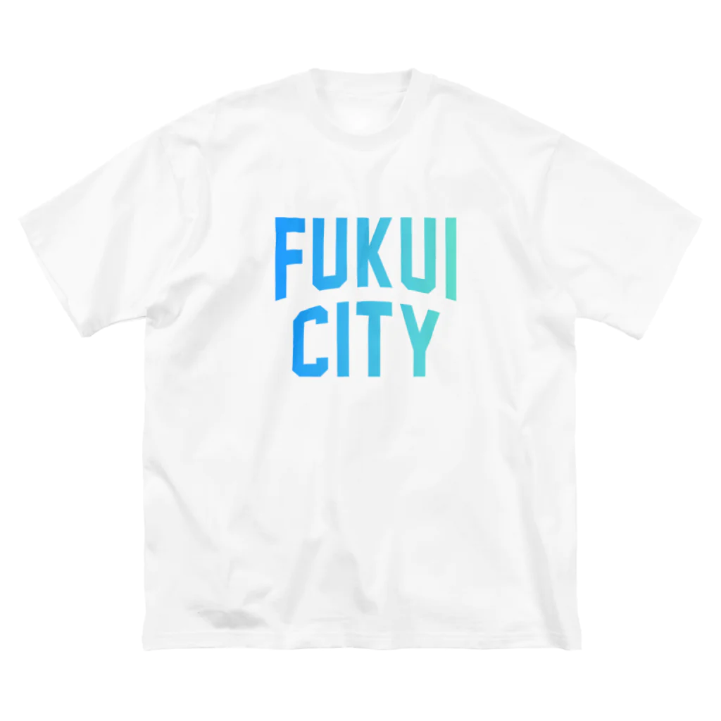 JIMOTOE Wear Local Japanの福井市 FUKUI CITY Big T-Shirt