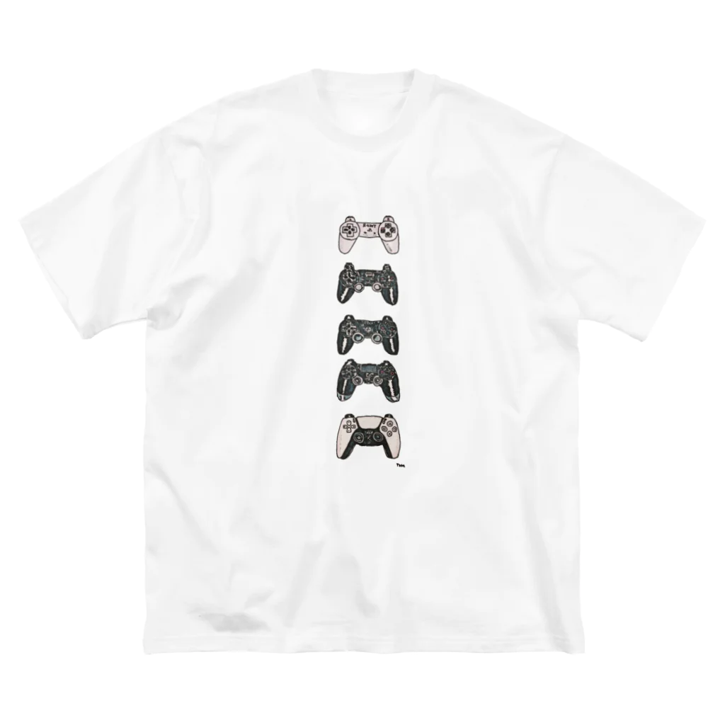 Yore Yore no T-shirtのコントローラーくん ビッグシルエットTシャツ