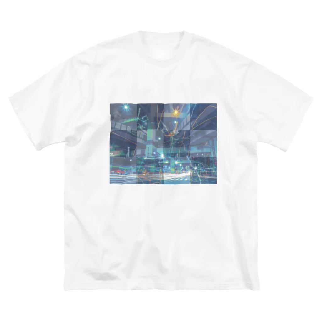 私が見た景色、作ったものの光跡 Big T-Shirt