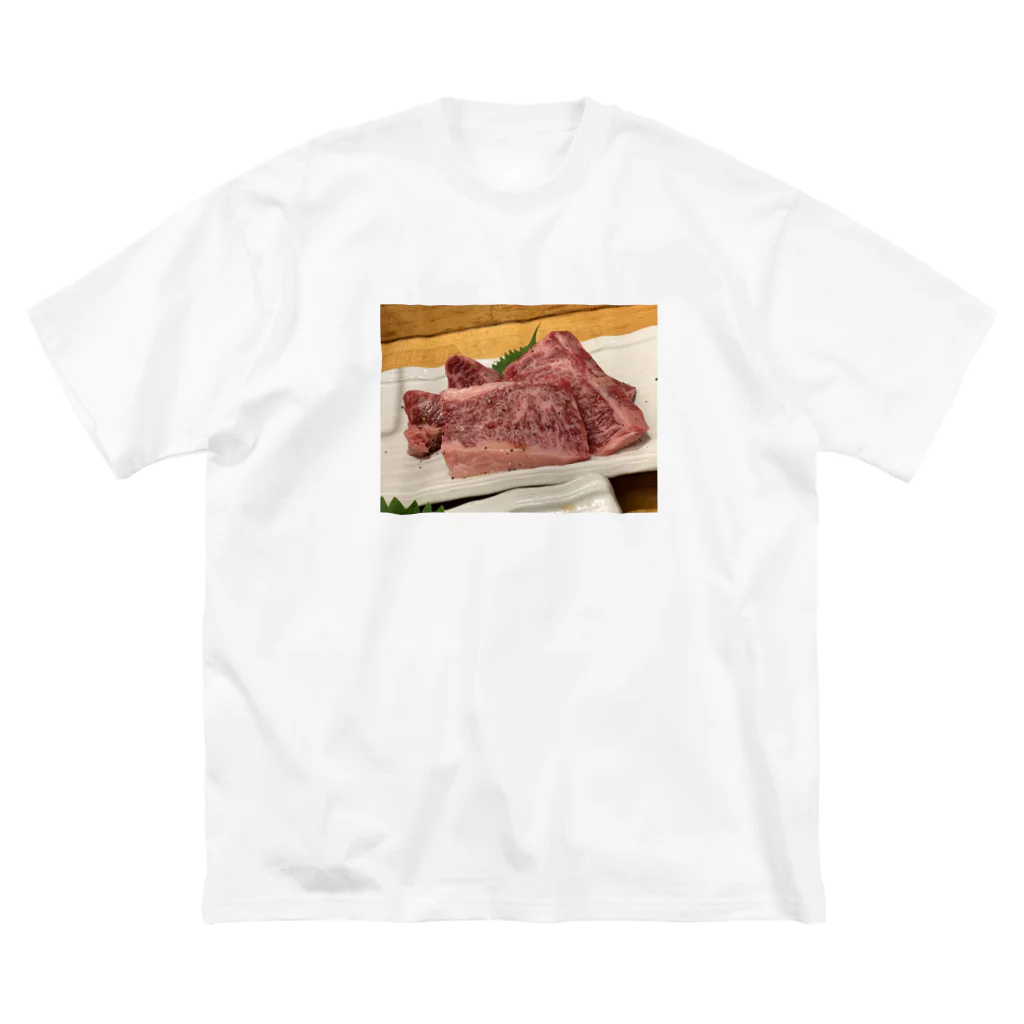 Umbrella Storeの肉 ビッグシルエットTシャツ