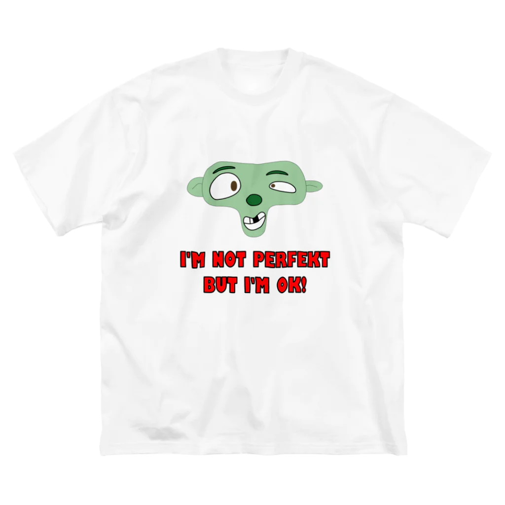 Pat's WorksのI'm not perfekt Big T-Shirt