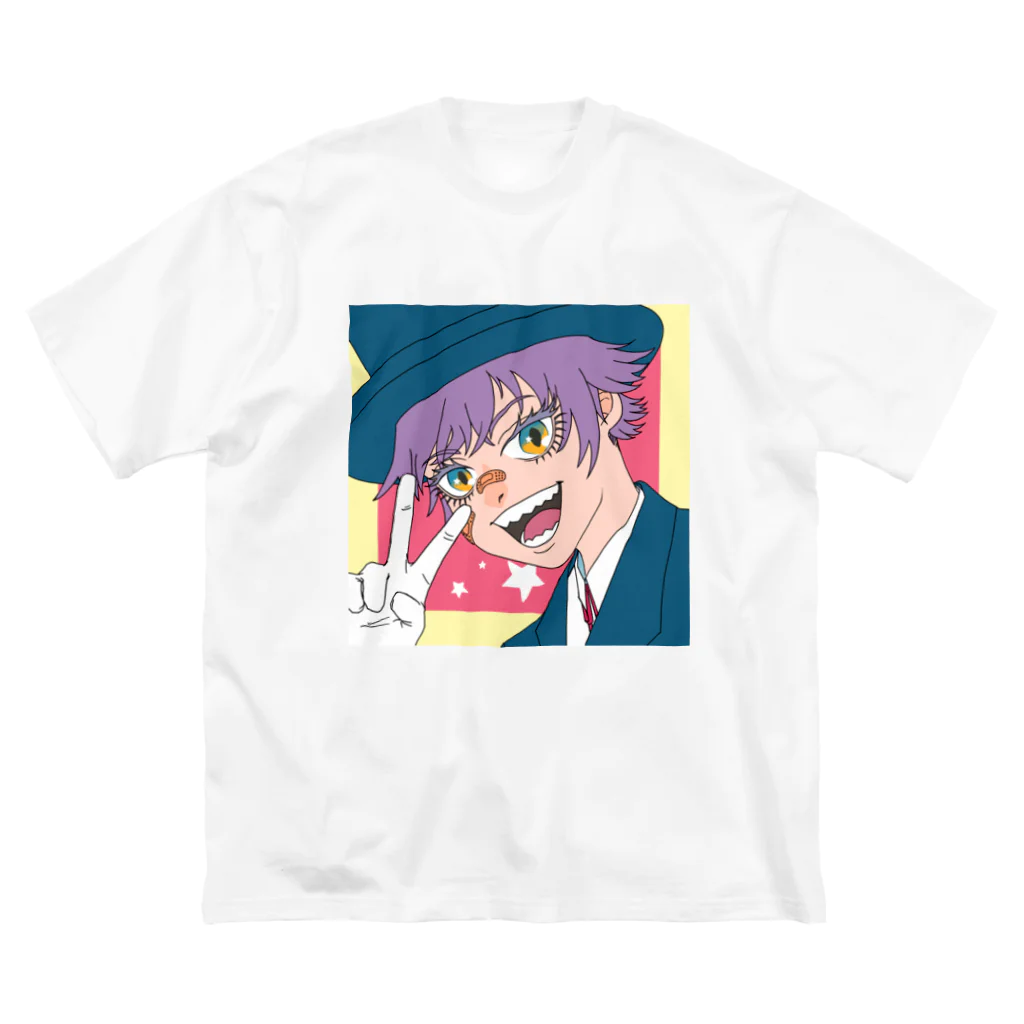 田団団長@ナマハゲダーのねこちゃんグッズ Big T-Shirt