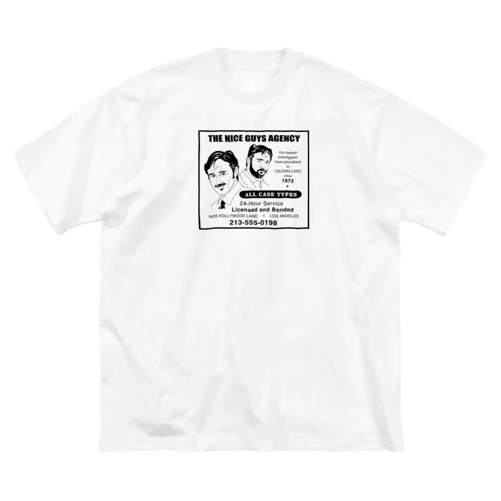 stereovisionの 架空企業シリーズ『THE NICE GUYS AGENCY』 Big T-Shirt