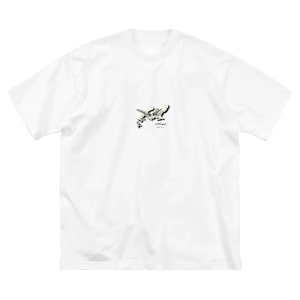 【 ALBINO. 】　Online Store！！のalbino. White Line. ビッグシルエットTシャツ