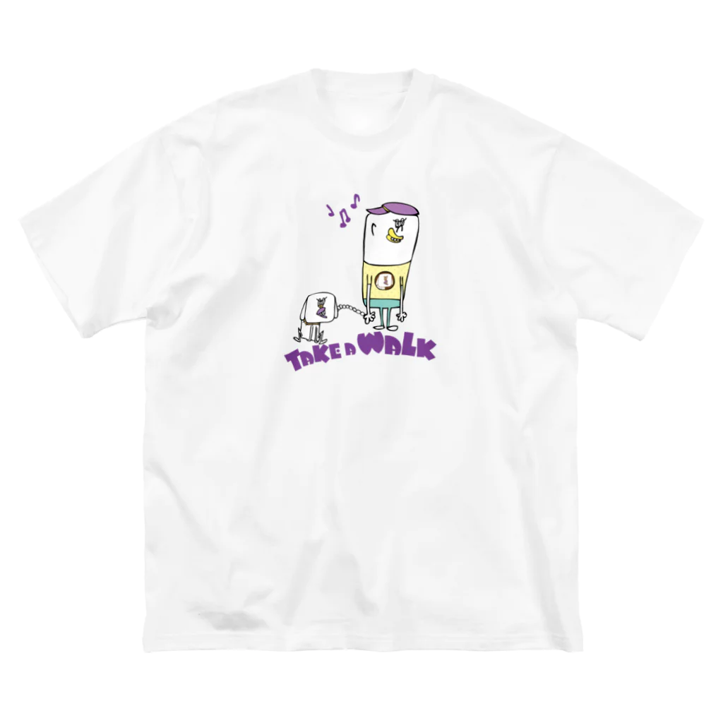 R_T_Gracieのわんこと散歩 Big T-Shirt