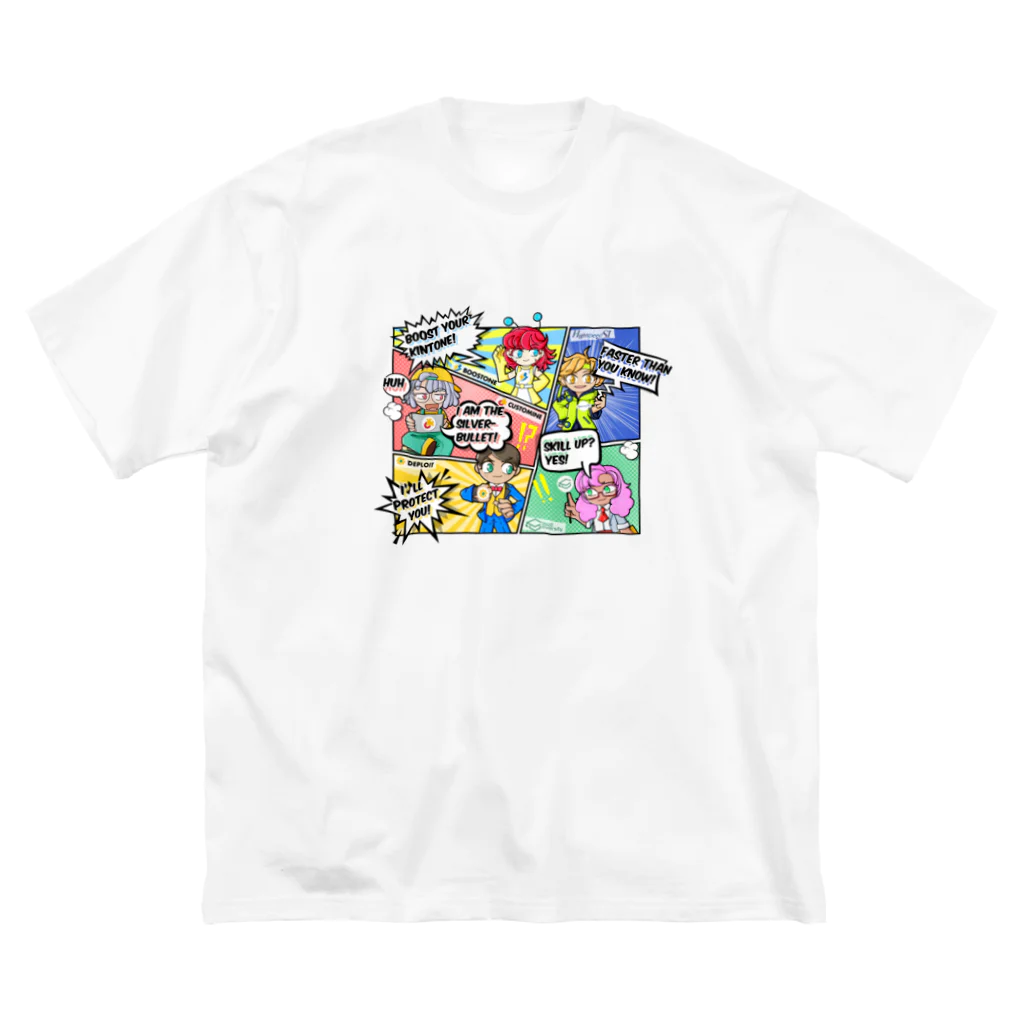 gusukuのR3 Leagueテーマ ビッグシルエットTシャツ