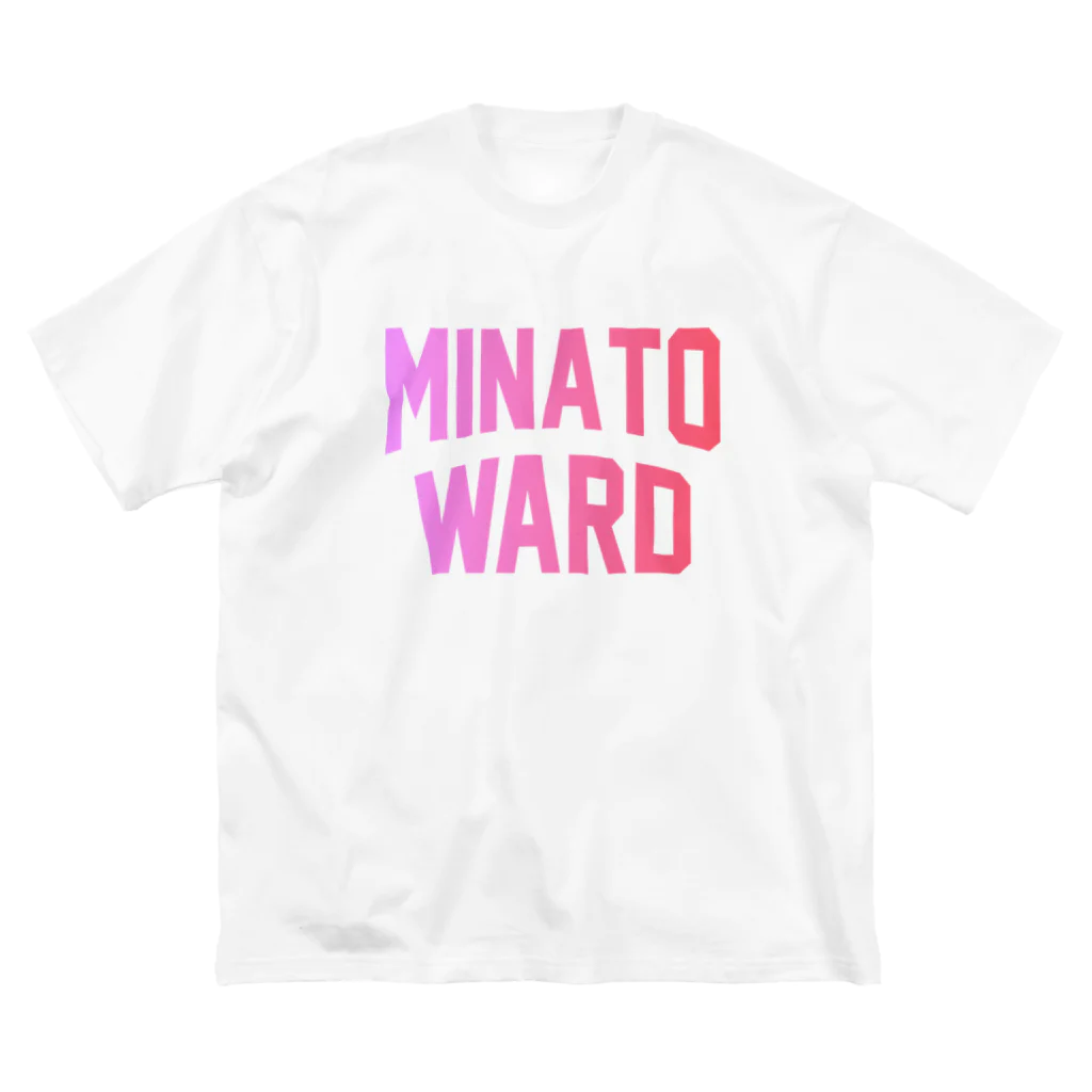 JIMOTO Wear Local Japanの港区 MINATO WARD ビッグシルエットTシャツ