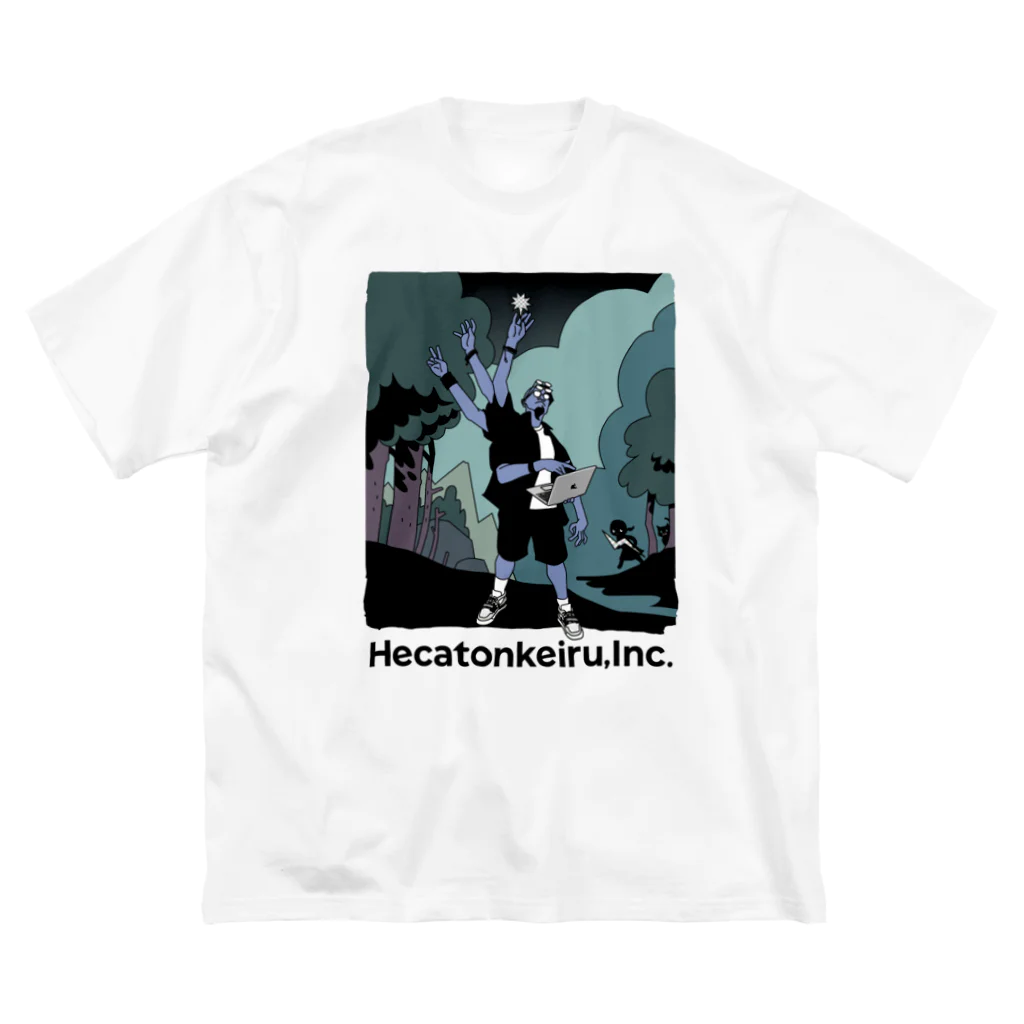 Hecatonkeiru,Incのヘカトンケイルマン ビッグシルエットTシャツ
