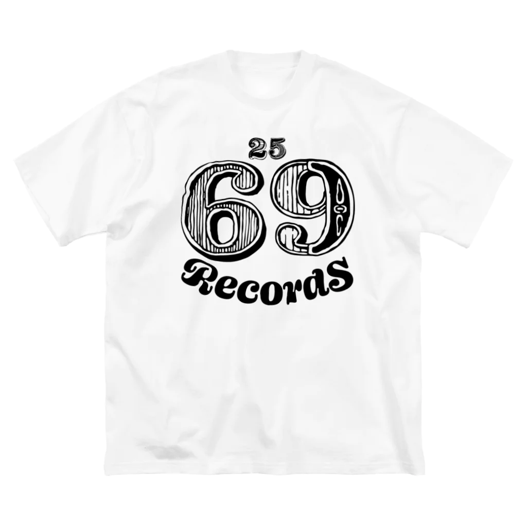 NicoRock 2569の2569RecordS ビッグシルエットTシャツ