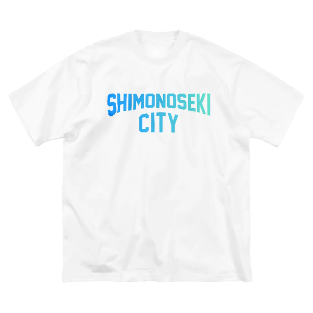 JIMOTO Wear Local Japanの下関市 SHIMONOSEKI CITY Big T-Shirt