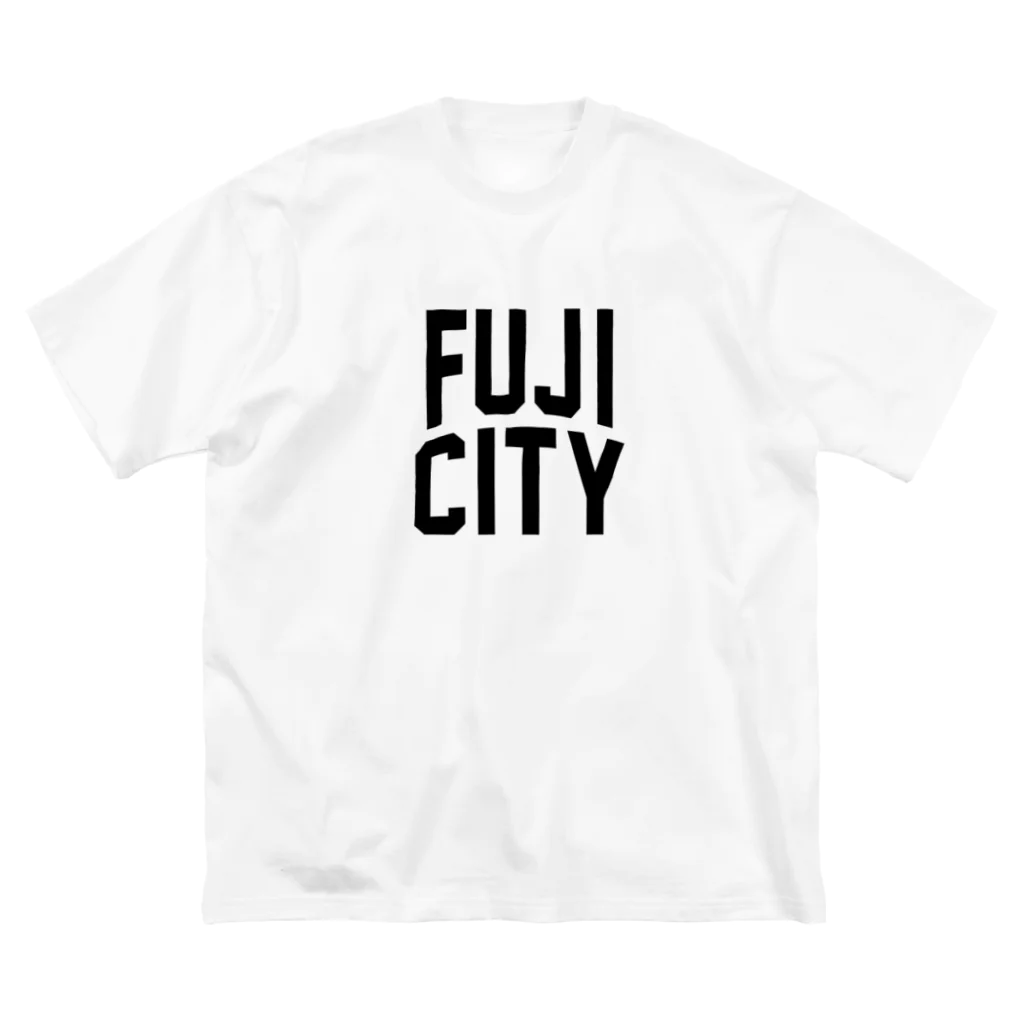 JIMOTO Wear Local Japanの富士市 FUJI CITY ビッグシルエットTシャツ