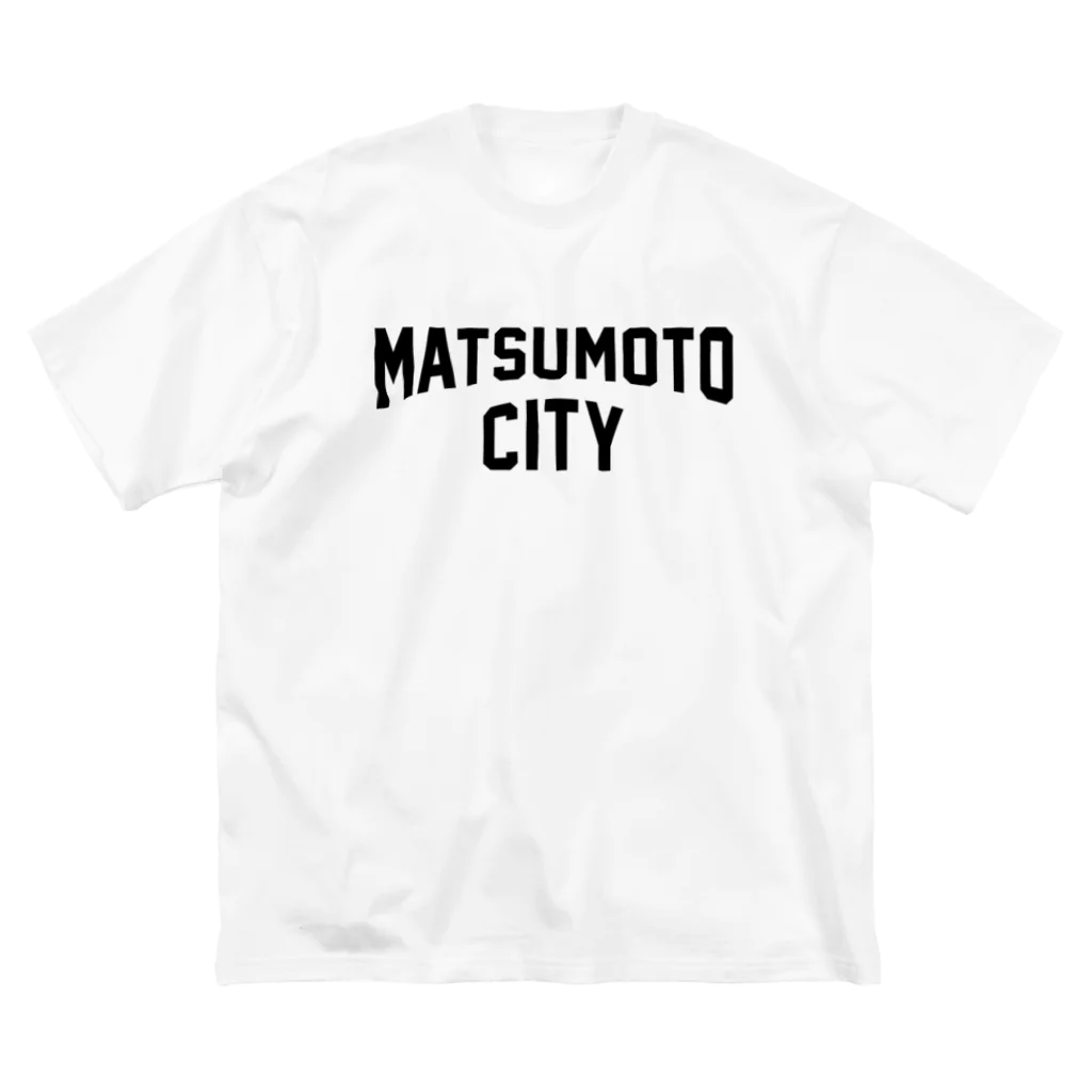 JIMOTO Wear Local Japanの松本市 MATSUMOTO CITY ビッグシルエットTシャツ