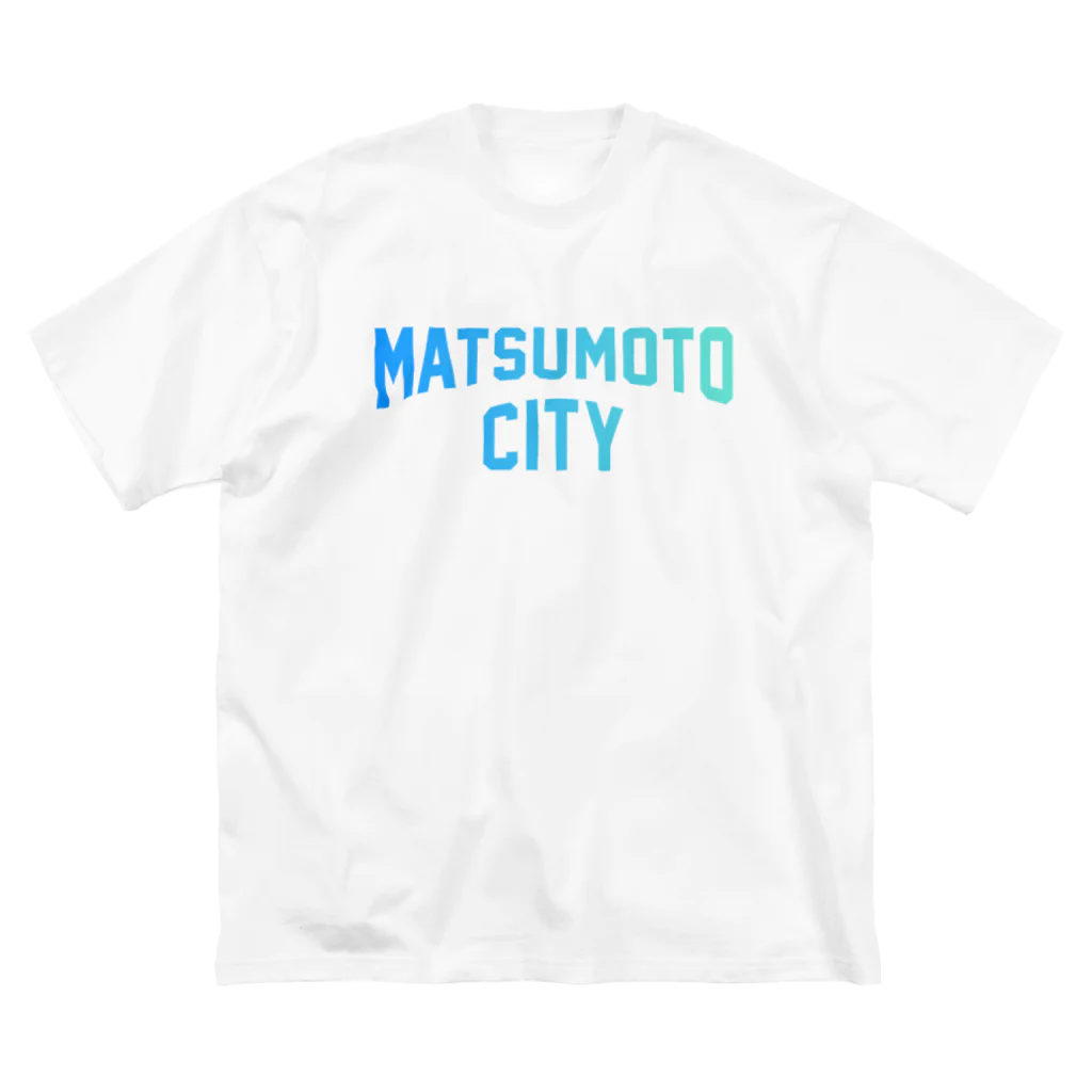 JIMOTO Wear Local Japanの松本市 MATSUMOTO CITY ビッグシルエットTシャツ