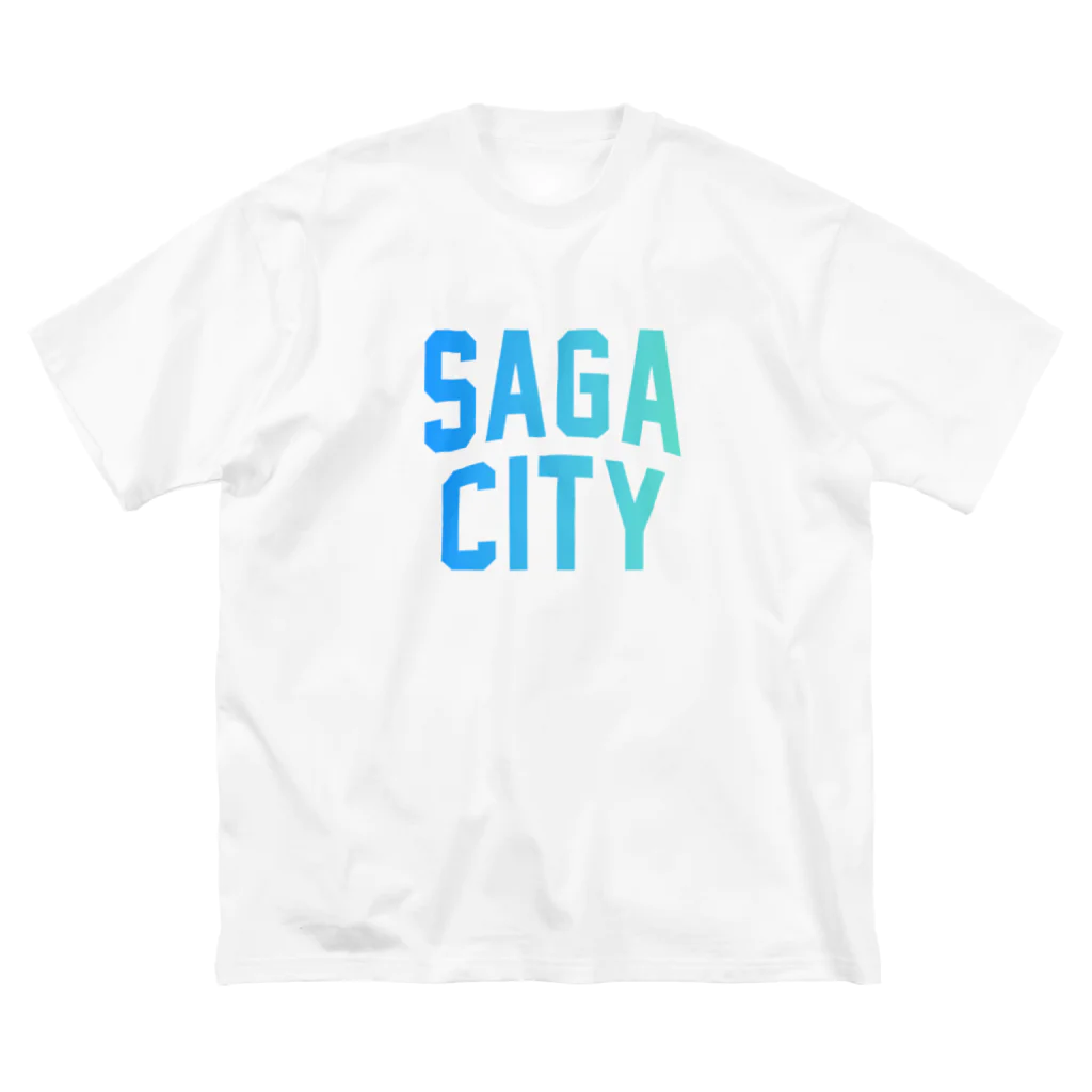 JIMOTOE Wear Local Japanの佐賀市 SAGA CITY Big T-Shirt