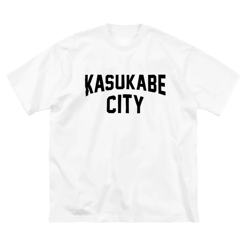 JIMOTO Wear Local Japanの春日部市 KASUKABE CITY ビッグシルエットTシャツ