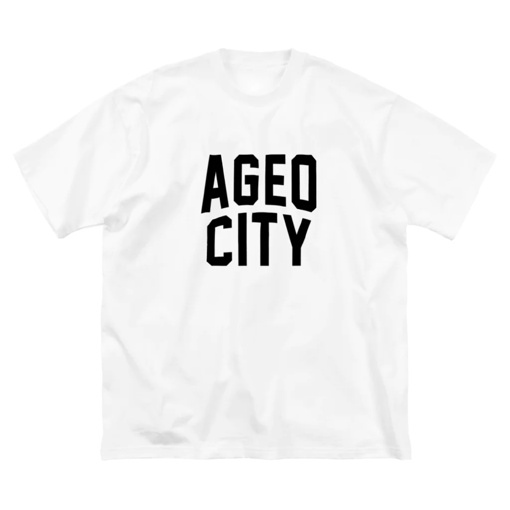 JIMOTO Wear Local Japanの上尾市 AGEO CITY ビッグシルエットTシャツ