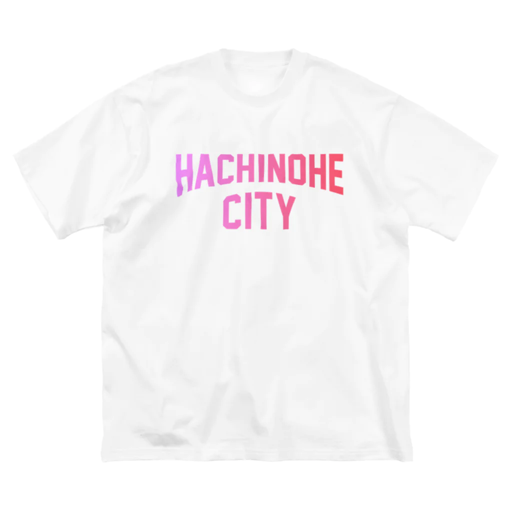 JIMOTO Wear Local Japanの八戸市 HACHINOHE CITY ビッグシルエットTシャツ