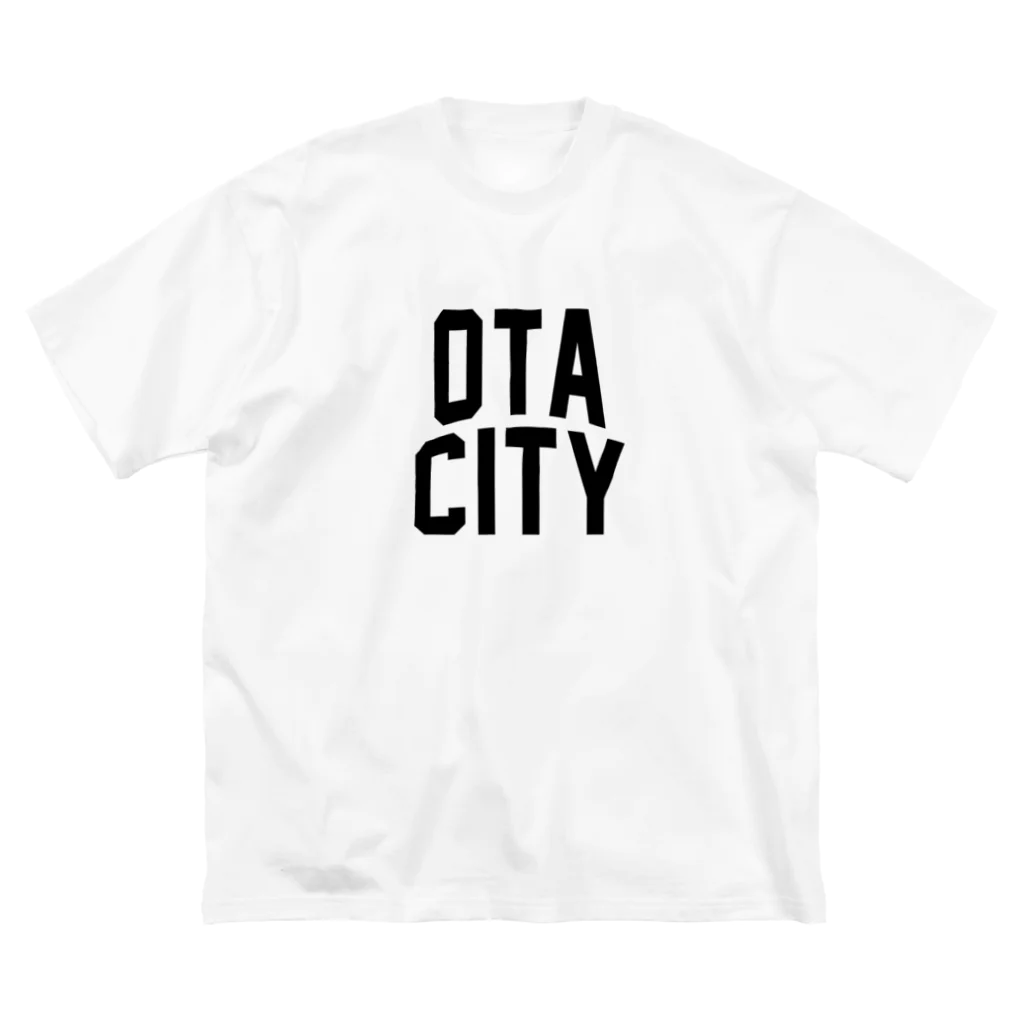 JIMOTO Wear Local Japanの太田市 OTA CITY ビッグシルエットTシャツ