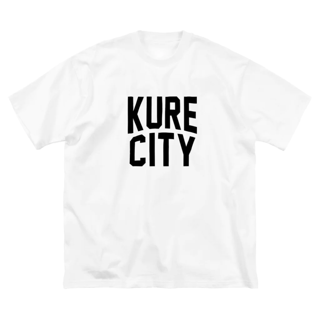 JIMOTO Wear Local Japanの呉市 KURE CITY ビッグシルエットTシャツ