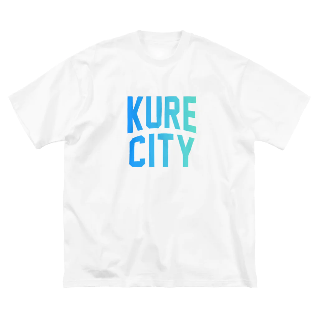 JIMOTO Wear Local Japanの呉市 KURE CITY ビッグシルエットTシャツ