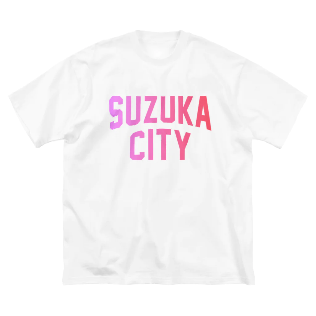 JIMOTOE Wear Local Japanの鈴鹿市 SUZUKA CITY Big T-Shirt