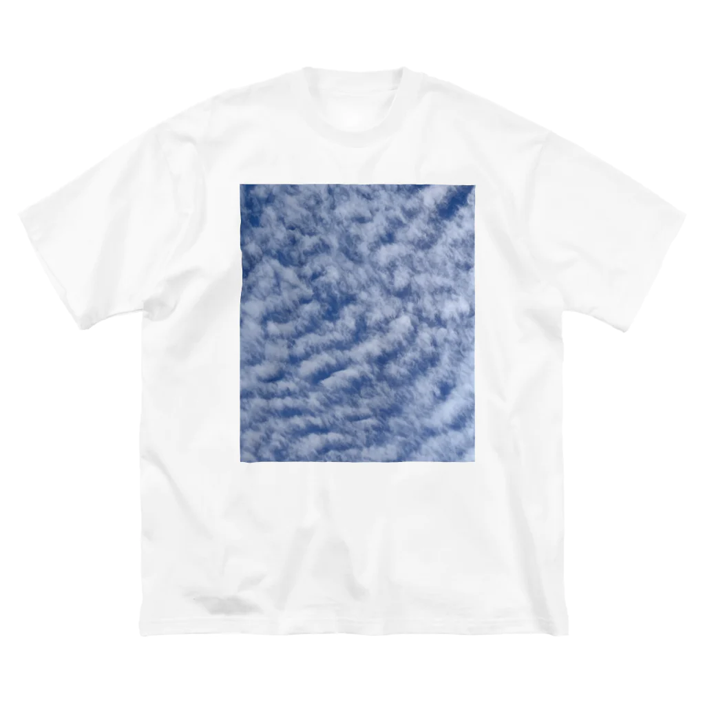 Lily bird（リリーバード）のいわし雲photo ビッグシルエットTシャツ