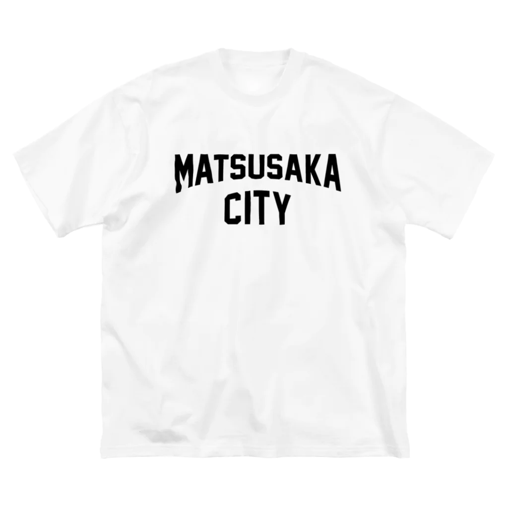 JIMOTO Wear Local Japanの松阪市 MATSUSAKA CITY ビッグシルエットTシャツ