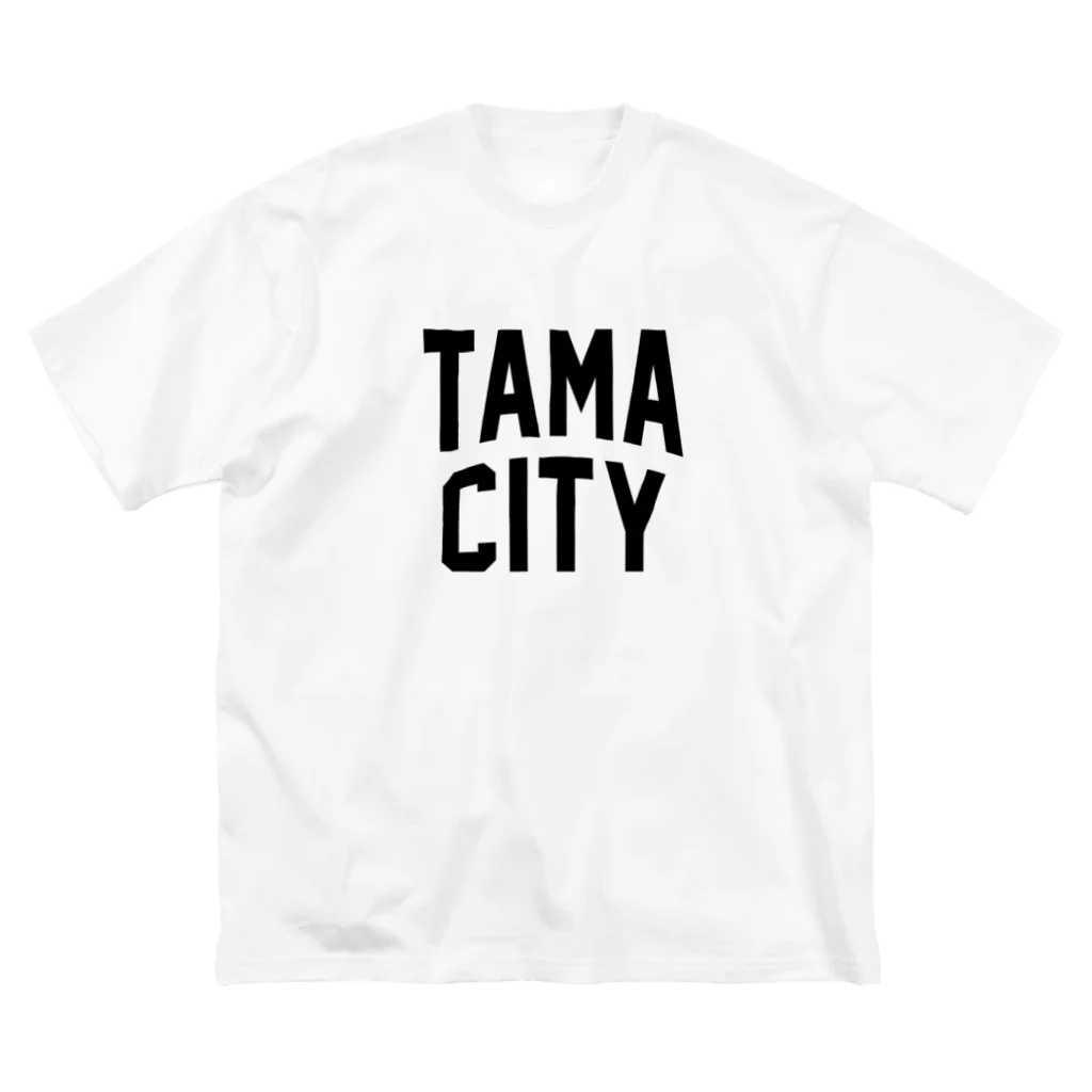 JIMOTO Wear Local Japanの多摩市 TAMA CITY ビッグシルエットTシャツ